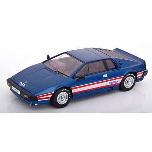 KK-Scale LOTUS ESPRIT TURBO ESSEX BLUE METALLIC 1981 1/18