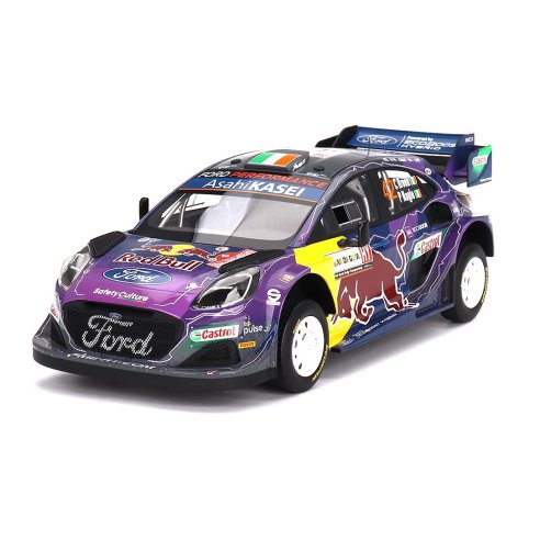 TSM Model True Scale Miniatures FORD PUMA RALLY1 #42 M-SPORT FORD 2ND PLACE WRT RALLY ITALIA SARDEGNA 2022 TOP SPEED 1/18