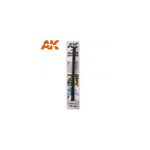 AK INTERACTIVE Black Spring 3mm