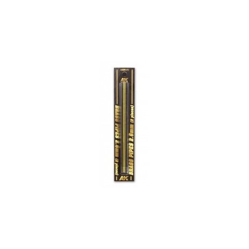 AK INTERACTIVE Brass Pipes 2,6 mm 2 Units