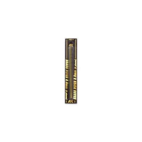 AK INTERACTIVE Brass Pipes 2,0 mm 2 Units