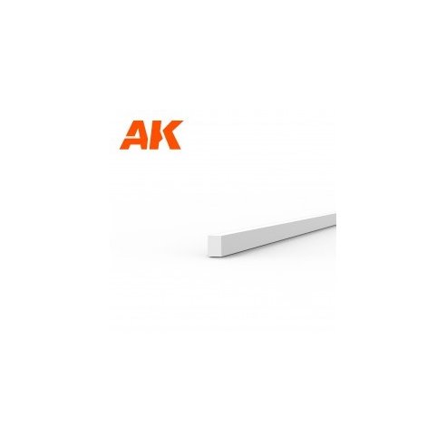 AK INTERACTIVE Strips 0.75 x 0.50 x 350mm - STYRENE STRIP