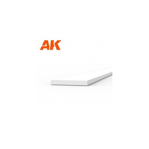 AK INTERACTIVE Strips 0.50 x 4.00 x 350mm - STYRENE STRIP