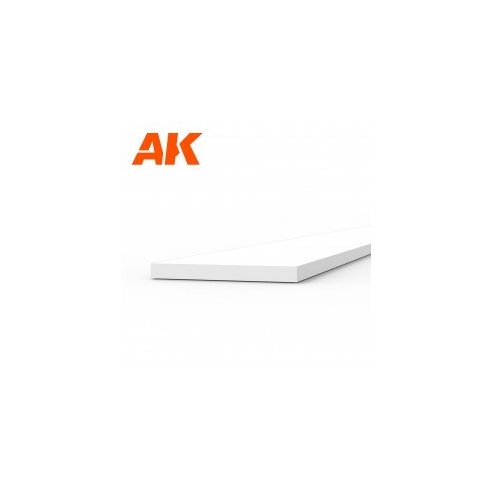 AK INTERACTIVE Strips 0.50 x 5.00 x 350mm - STYRENE STRIP