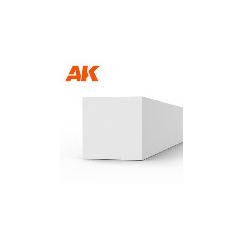 AK INTERACTIVE Strips 4.00 x 4.00 x 350mm - STYRENE STRIP