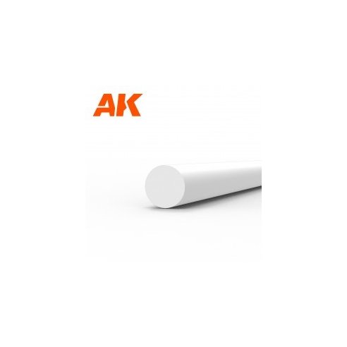 AK INTERACTIVE Rod 2.00 diameter x 350mm - STYRENE STRIP