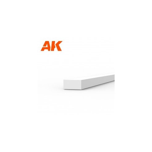 AK INTERACTIVE Strips 1.00 x 2.00 x 350mm - STYRENE STRIP