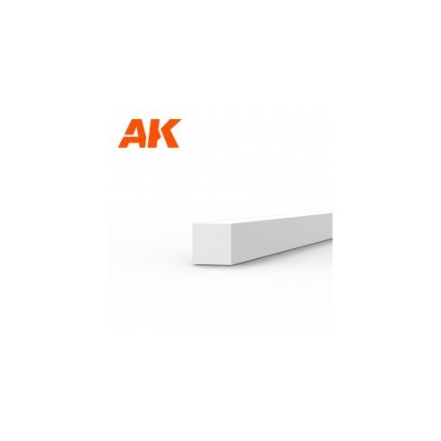 AK INTERACTIVE Strips 1.50 x 1.50 x 350mm - STYRENE STRIP