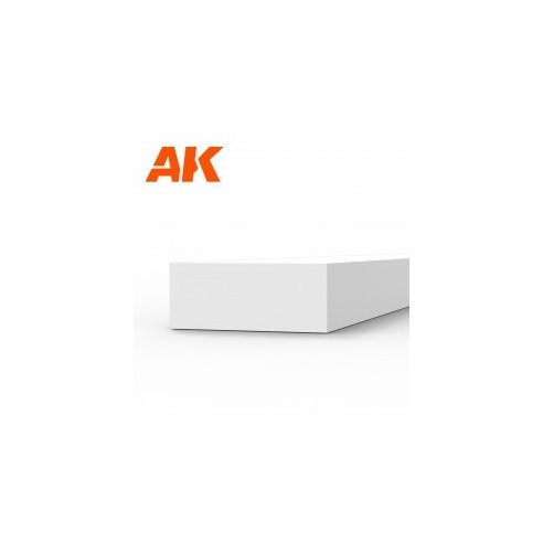 AK INTERACTIVE Strips 2.00 x 5.00 x 350mm - STYRENE STRIP