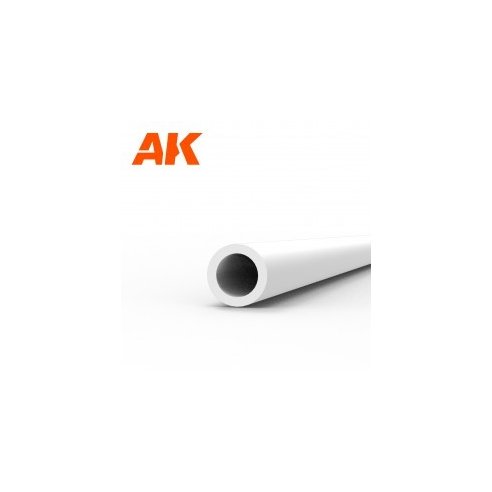 AK INTERACTIVE Hollow tube 2.00dx350mm (W.T. 0,7mm) - STYRENE STRIP