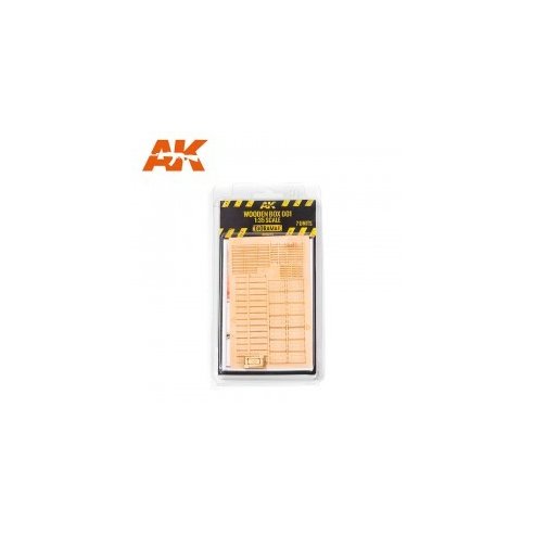 AK INTERACTIVE 1/35 Laser cut Wooden Box 001 (7)