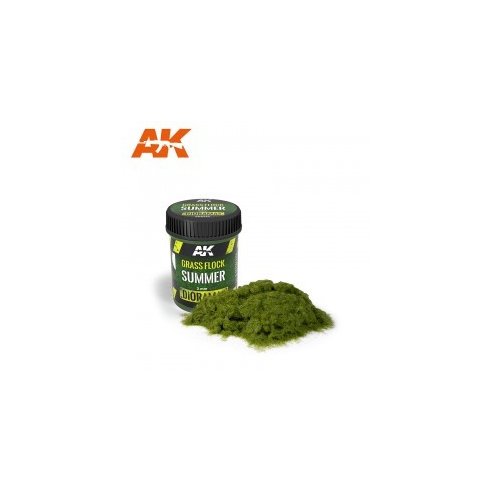 AK INTERACTIVE Grass Flock 2mm Summer