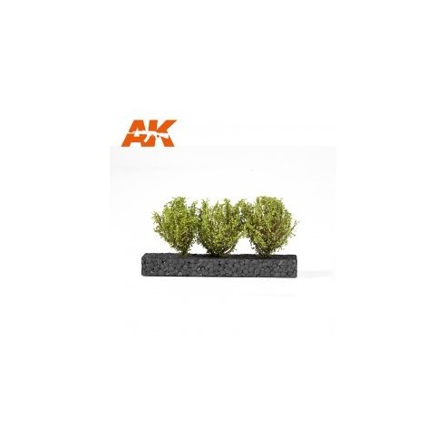 AK INTERACTIVE Light Green Bushes 4-6cm -1:35 / 75 mm / 90 mm