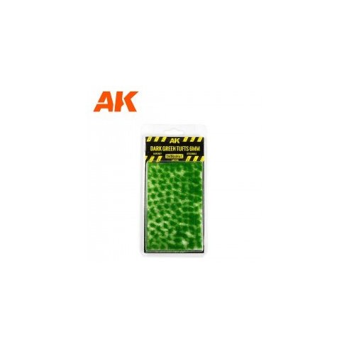 AK INTERACTIVE Dark Green Tufts 6mm