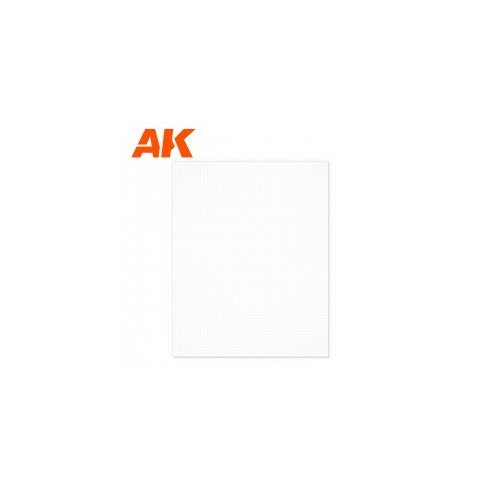 AK INTERACTIVE Square Pavement Brick Small 4mm .156 Sheet 245x195 mm