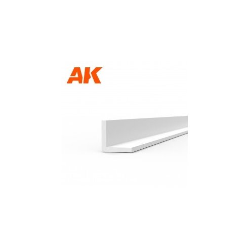 AK INTERACTIVE Angle 2.0 x 2.0 x 350mm - STYRENE STRIP