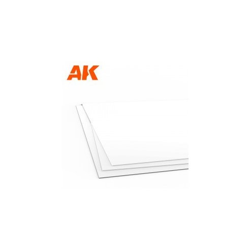 AK INTERACTIVE 0.25mm thickness x 245 x 195mm - STYRENE SHEET