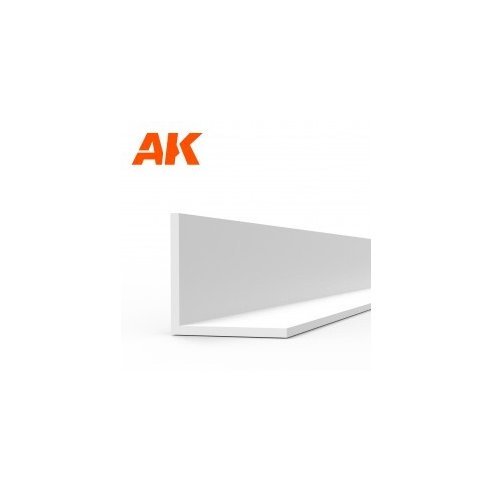 AK INTERACTIVE Angle 3.5 x 3.5 x 350mm - STYRENE STRIP