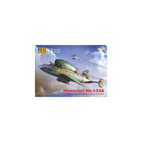 RS MODELS 1/72 Henschel Hs-132 BMW (4 decal v. for Luftwaffe, USA, USSR)