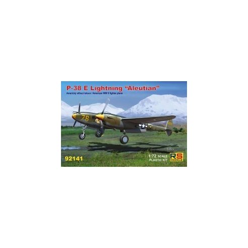 RS MODELS 1/72 P-38 E Aleutian (4 decal v. for USA) Resin parts