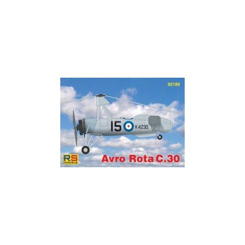 RS MODELS 1/72 Avro Rota/Cierva C.30 (4. decal v. for RAF, Sweden, Switzherland Spain)