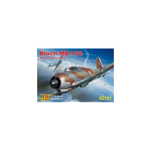 RS MODELS 1/72 Bloch MB-152 4 decal v. for France with resin parts