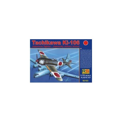 RS MODELS 1/72 Tachikawa Ki-106 (2 decal v. for Japan)