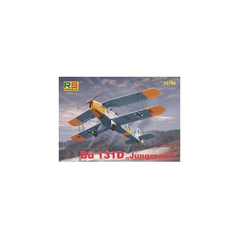 RS MODELS 1/72 Bucker Bu-131 D (5. decal v. for Luftwaffe, Hungary, Croatia) Photoetched Parts