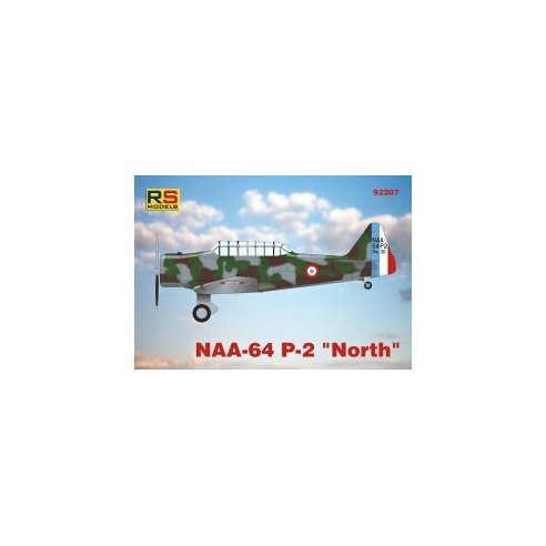 RS MODELS 1/72 NAA-64 P-2 "North" (5 decal v. for France, Luftwaffe)