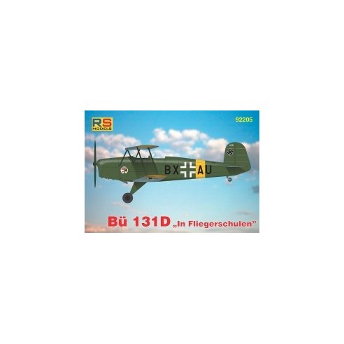 RS MODELS 1/72 Bucker Bu-131 D (5. decal v. for Luftwaffe, Hungary) Photoetched Parts