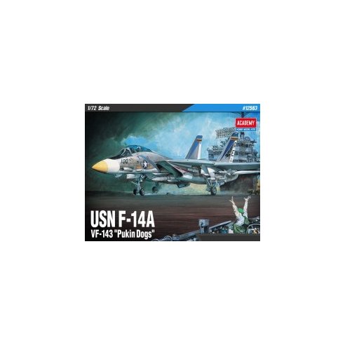 Academy 1/72 USN F-14A VF-143 "Pukin Dogs"