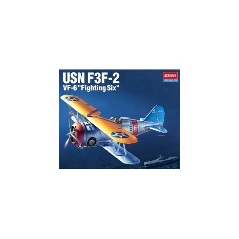 Academy 1/48 USN F3F-2 VF-6 "Fighting Six"