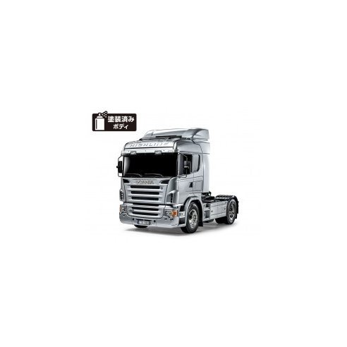 Tamiya 1/14 RC Scania R470 Silver Pre-Painted Body [Limited Edition]