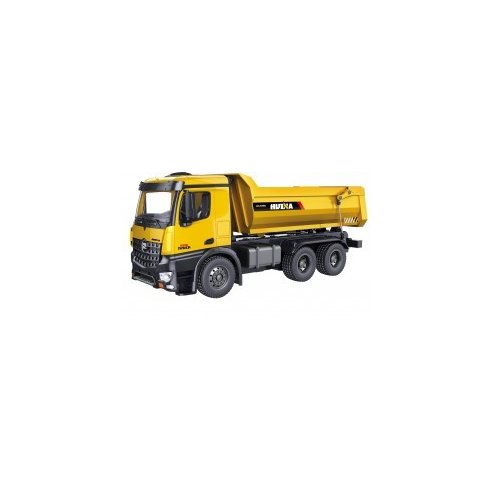 HUINA 1/14 RC Professional Metal Dump Truck with 10 Channels