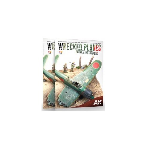 AK INTERACTIVE Wrecked Planes - Aviones Destrozados - Bilingual