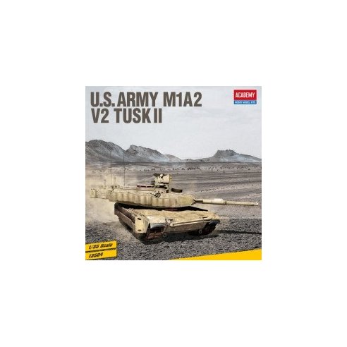 Academy 1/35 U.S. Army M1A2 V2 Tusk II [Limited Edition]