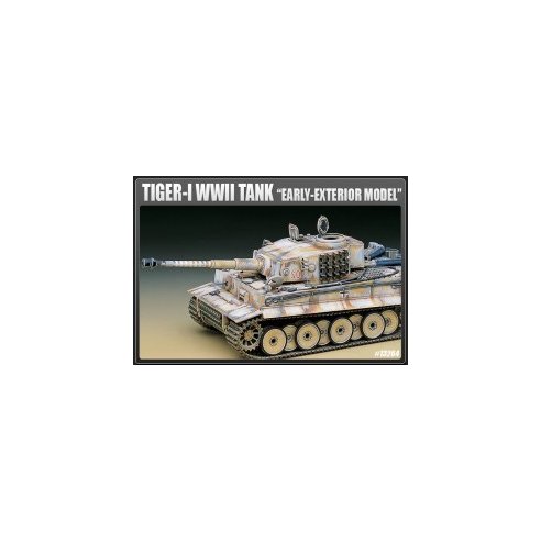 Academy 1/35 Tiger-I WWII Tank "Early-Exterior Model"