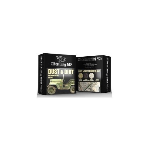 ABTEILUNG 502 Dust & Dirt Pigments Set