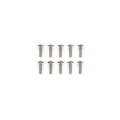 Tamiya Viti Testa Bombata 2x8 mm (10)