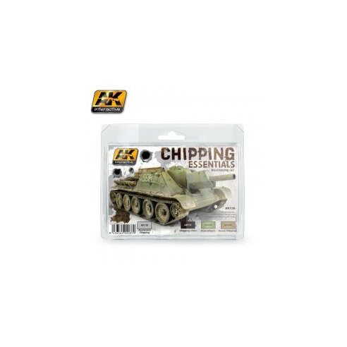 AK INTERACTIVE Chipping Essentials Weathering Set