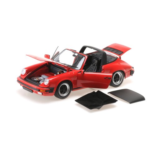 Minichamps PORSCHE 911 CARRERA 3.2 TARGA RED 1983 1/18