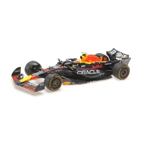 Minichamps RED BULL RACING RB19 SERGIO PEREZ 2ND PLACE ITALIAN GP 2023 1/18