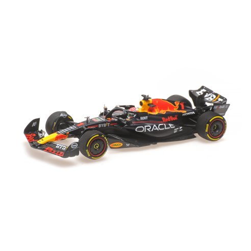 Minichamps RED BULL RACING RB19 MAX VERSTAPPEN WINNER BRITISH GP WORLD CHAMPION 2023 1/43