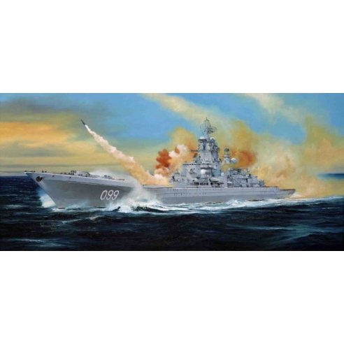 TRUMPETER KIT RUSSIAN BATTLE CRUISER PYOTR VELIKIY EX-YUKI 1/350