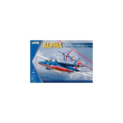 Kinetic 1/48 Alpha Jet Patrouille de 2017 2-in-1 kit