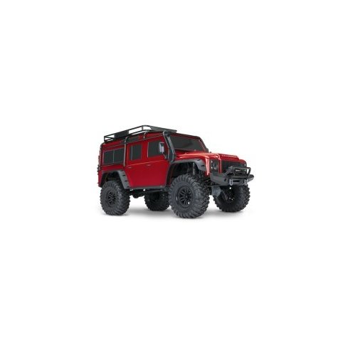 Traxxas 1/10 TRX-4 Land Rover Defender Trail Crawler - Rosso