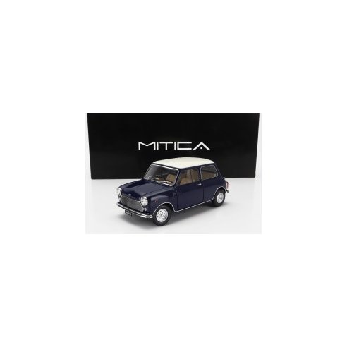 MITICA 1/18 Innocenti Mini Cooper MK2 1968 - Blue Ivory