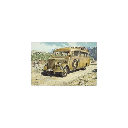 RODEN 1/72 Opel Blitz Omnibus model W.39 Ludewig-bu