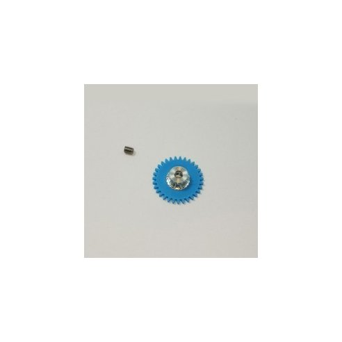 THUNDERSLOT spur gear plastic 31 teeth, dia. 17mm. - BLUE