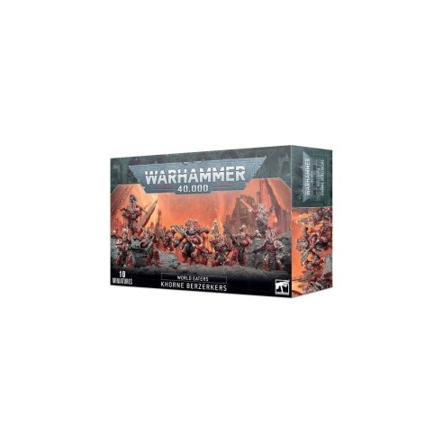 Games Workshop Warhammer 40.000 - World Eaters: Khorne Berzerkers